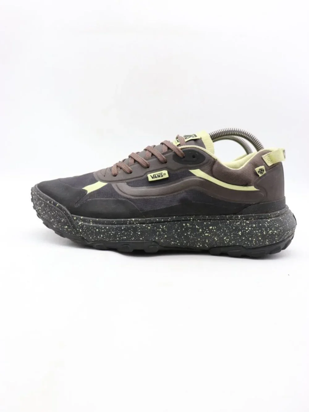 Vans MTE Crosspath Men's 9 Black Brown Green Athletic Skateboarding Sneakers